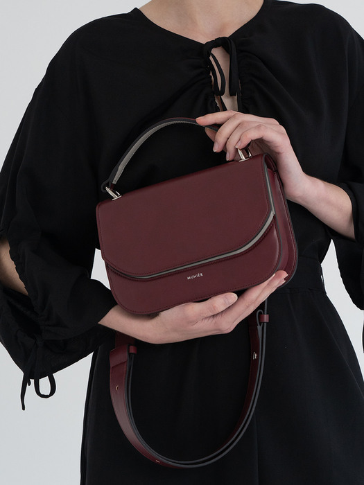 [단독]ARCH BAG_BURGUNDY