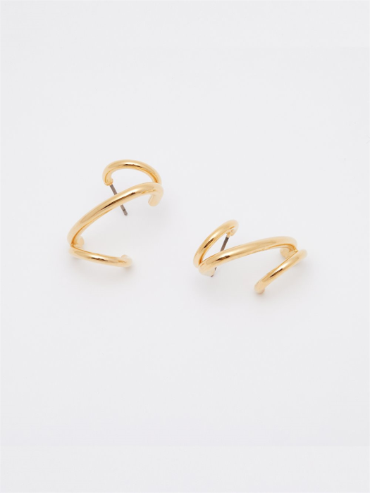 Wave cuff Earring (Gold)
