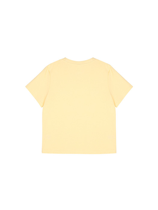 FWBA crop T shirts [Yellow]
