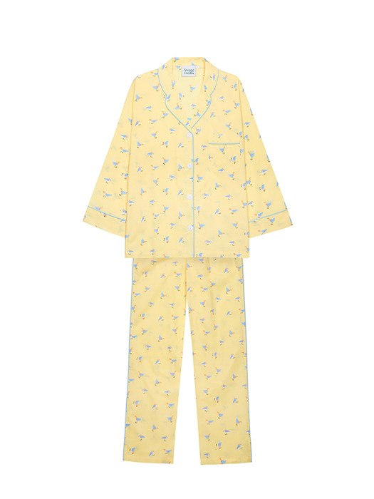 Buddy Robin Pajama Set (Sweetcorn Yellow)