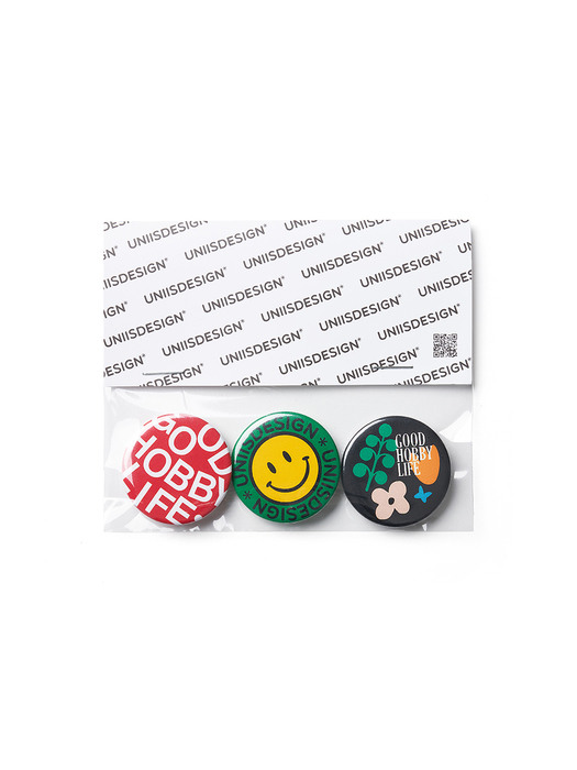 UNIIS GH.S.F BADGE PACK (3PCS)