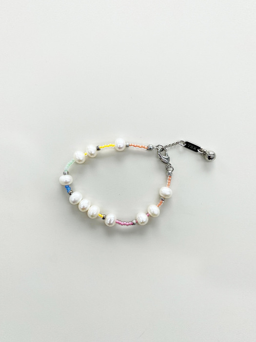 [3SET]Rainbow Flower Bracelet