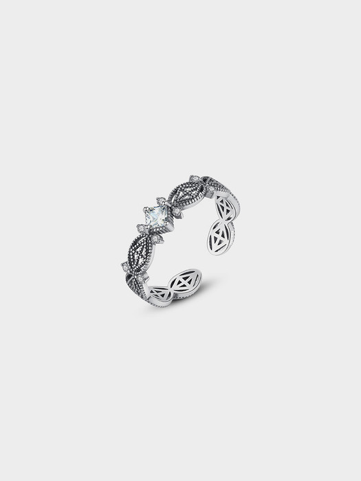 [Silver925] Margrethe II Open Ring