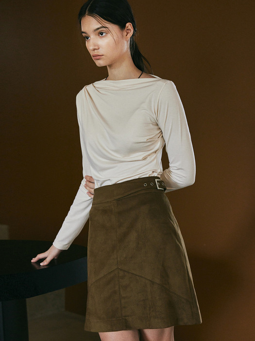 Suede Skirt_KH