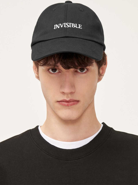 INVISIBLE BALLCAP (BLACK) 