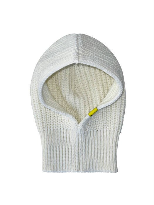 VEGAN KNIT BALACLAVA_IVORY