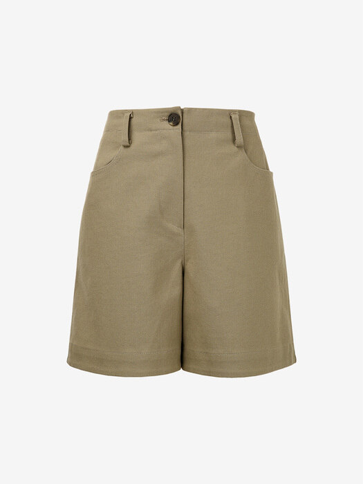[N]PUPUKEA High-rise  shorts (Khaki beige)