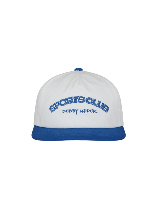 SPORTS CLUB TRUCKER CAP_WHITE/BLUE