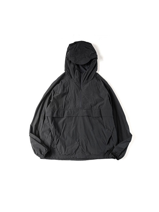OURSELVES PACKABLE TRAVELLER ANORAK (Charcoal)
