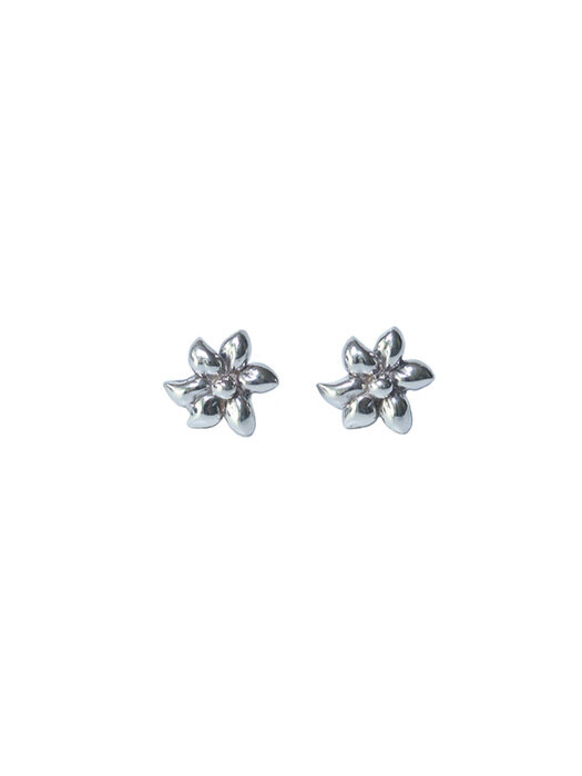 Flower earring / Silver
