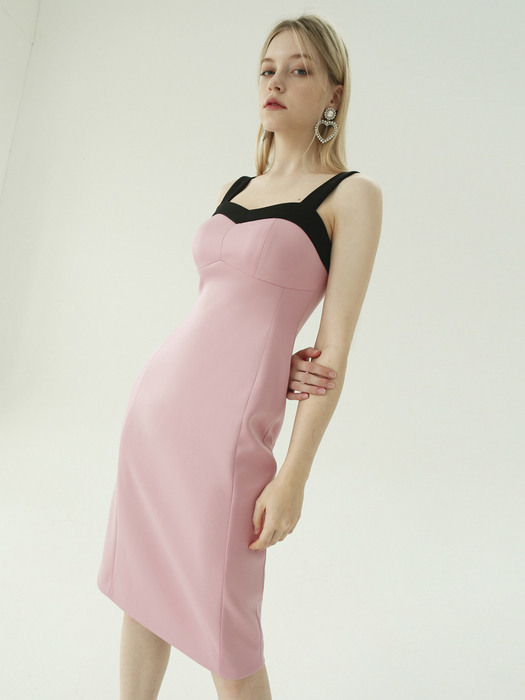 Dream fit midi dress (Pink)