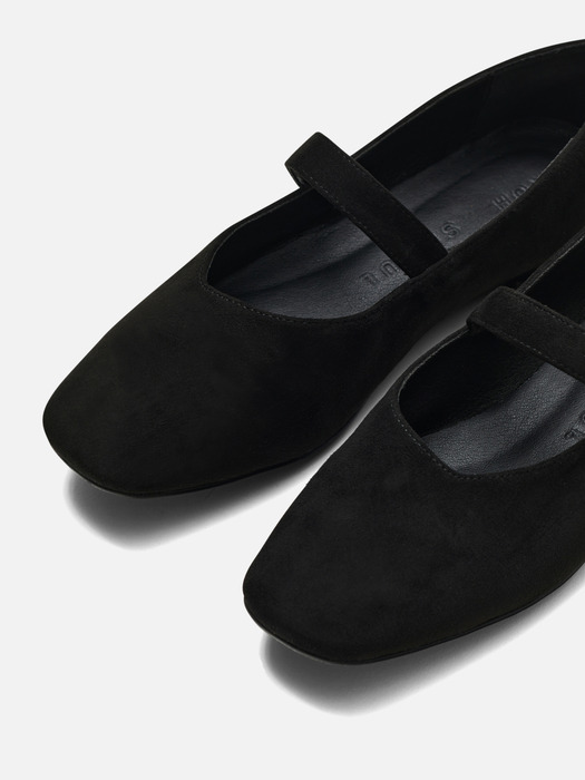 Rowie mary jane shoes Suede Black