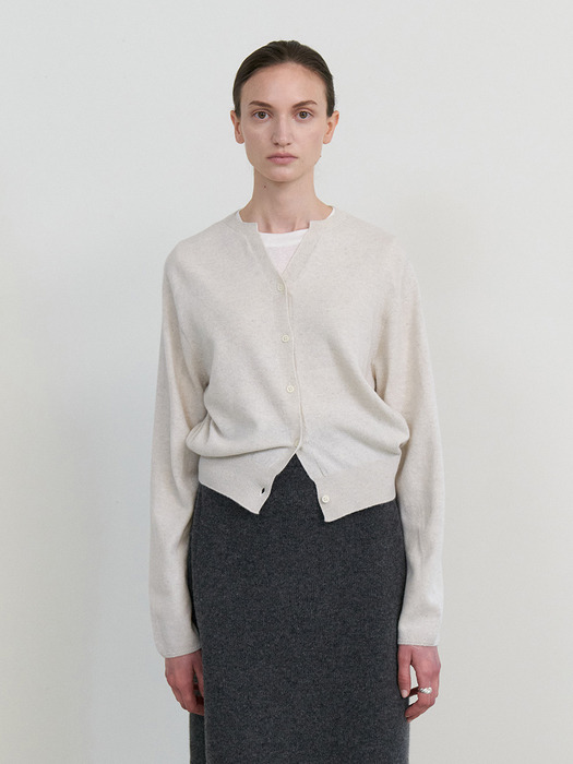 [6차] Cashmere whole garment round cardigan_6COLORS