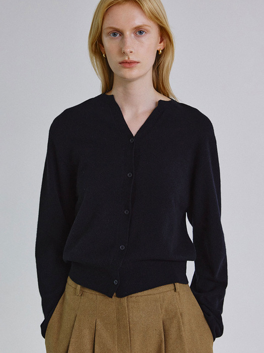 [6차] Cashmere whole garment round cardigan_6COLORS