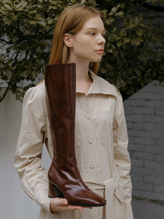 classic long boots_ brown