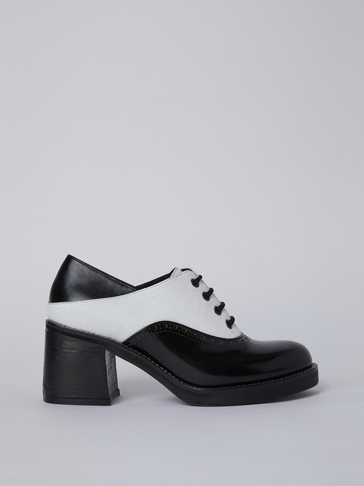 [김나영슈즈]Oxford heel loafer(white)_DG1DA22516WHT