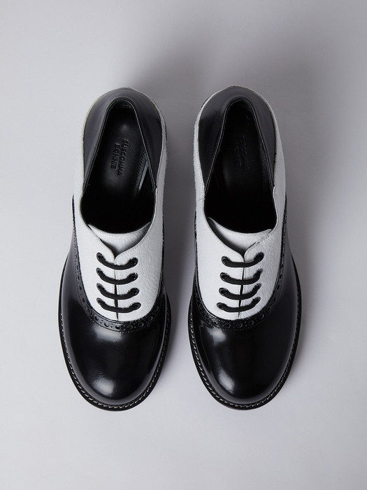 [김나영슈즈]Oxford heel loafer(white)_DG1DA22516WHT