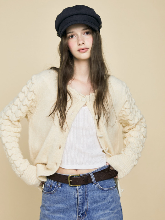 LOLA CARDIGAN- Cream