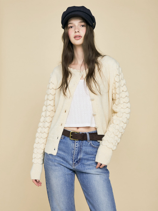 LOLA CARDIGAN- Cream