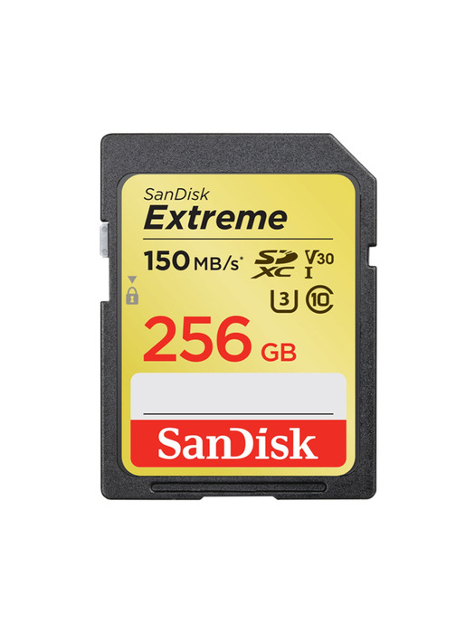 [공식인증] 샌디스크 Extreme SD Card (V30, 150MB/s) 256GB