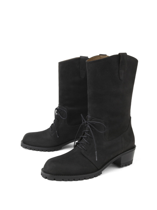 Walk with me Middle Boots - Black 