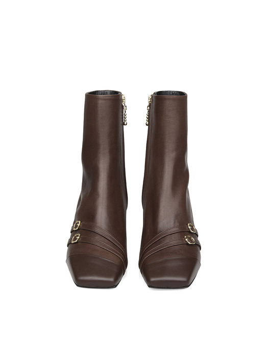Mell Booties - Brown