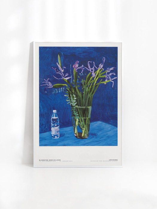 [데이비드 호크니] Iris With Evian Bottle 1998, 59.4 x 84.1cm