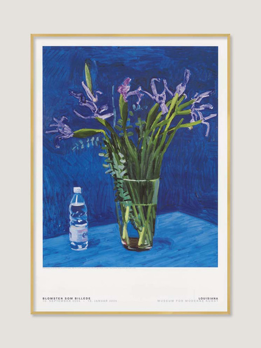 [데이비드 호크니] Iris With Evian Bottle 1998, 59.4 x 84.1cm