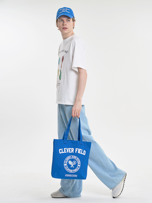 Tennis Free Small Eco Bag (Blue)
