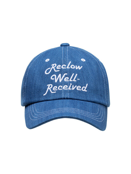 RECLOW WELL RWL BALL CAP BLUE DENIM