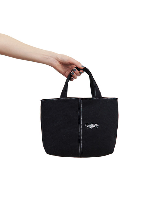 Reversible Stitch Mini Bag_Black