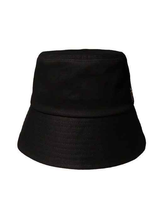 OVER FIT SP BLACK BUCKET HAT