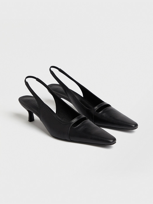 CARA sling-back pumps_matte black