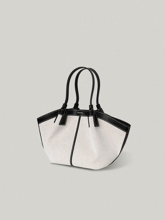 [단독]MINI SHELL BAG [BLACK - CANVAS]