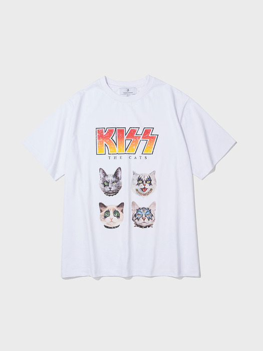 The cats Dp T-shirts (White)
