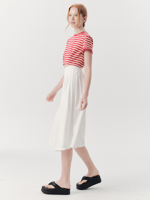 WED_Modern linen long skirt