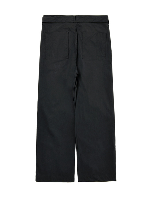 MATIX RELAXED BELTED PANTS_BK