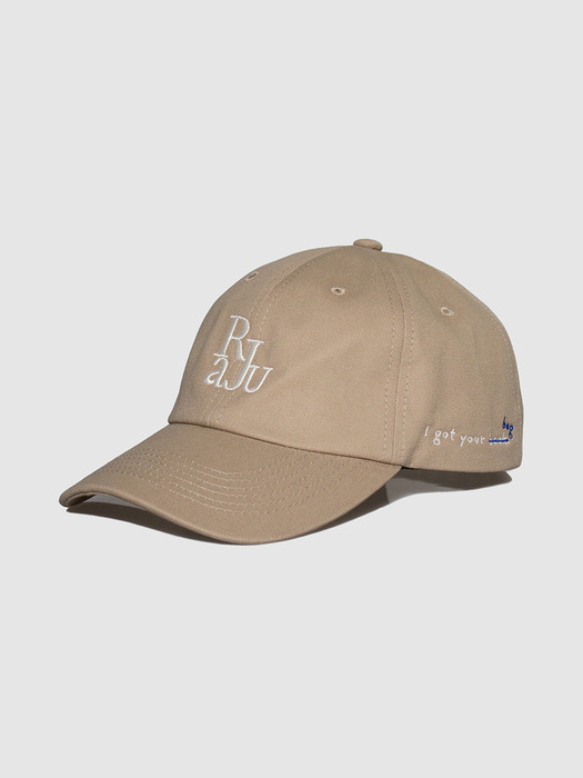 [단독]Signature Ball Cap_Beige