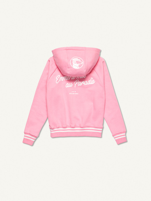 PINK HOODIE SWEATSHIRT