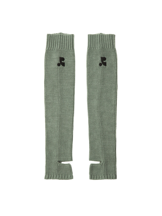 RR LOGO LEG WARMER - KHAKI