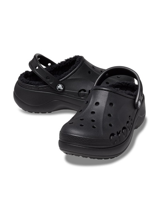 [Unisex] 여성 BAYA PLATFORM LINED CLOG BLACK (23FWCL208708)