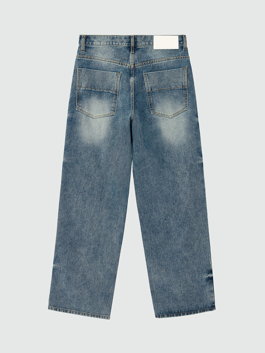Mid Rise Wide Jeans DCPT027HLBlue