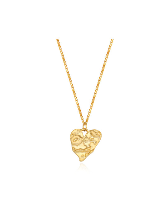 Bumpy Heart Necklace_VH239ONE004B