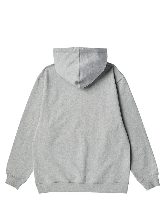 DOUBLE ARCH LOGO HOODIE_GRAY