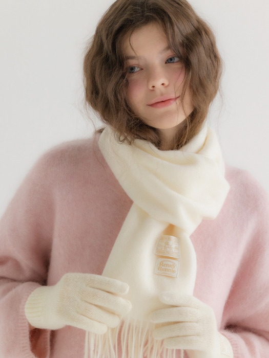 [코코넛 컬러 단독]PREMIUM PURE WOOL 100 MUFFLER - 19 Colors