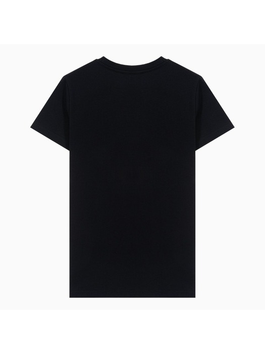 (당일) 23FW 아페쎄 데니스 로고 블랙 여성 코튼 반팔 티셔츠 COEZC F26842 LZZ