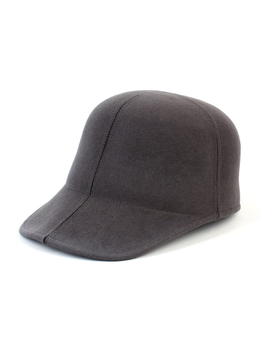 Wool Gray Stitch Riding Cap 승마모자