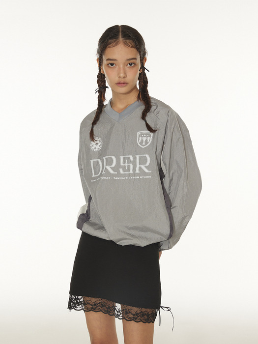 DS GLOSSY SOCCER TEE - GREY