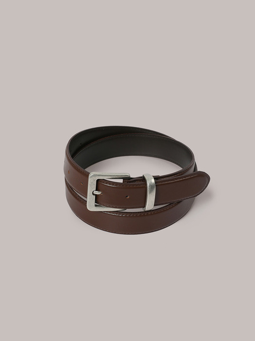 30mm Square Silver Belt - 3 Color