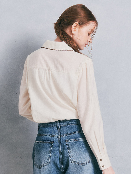 WD_Classic embroidered shirt_IVORY